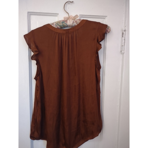 Banana Republic Brown Silk Blouse - Picture 2 of 3